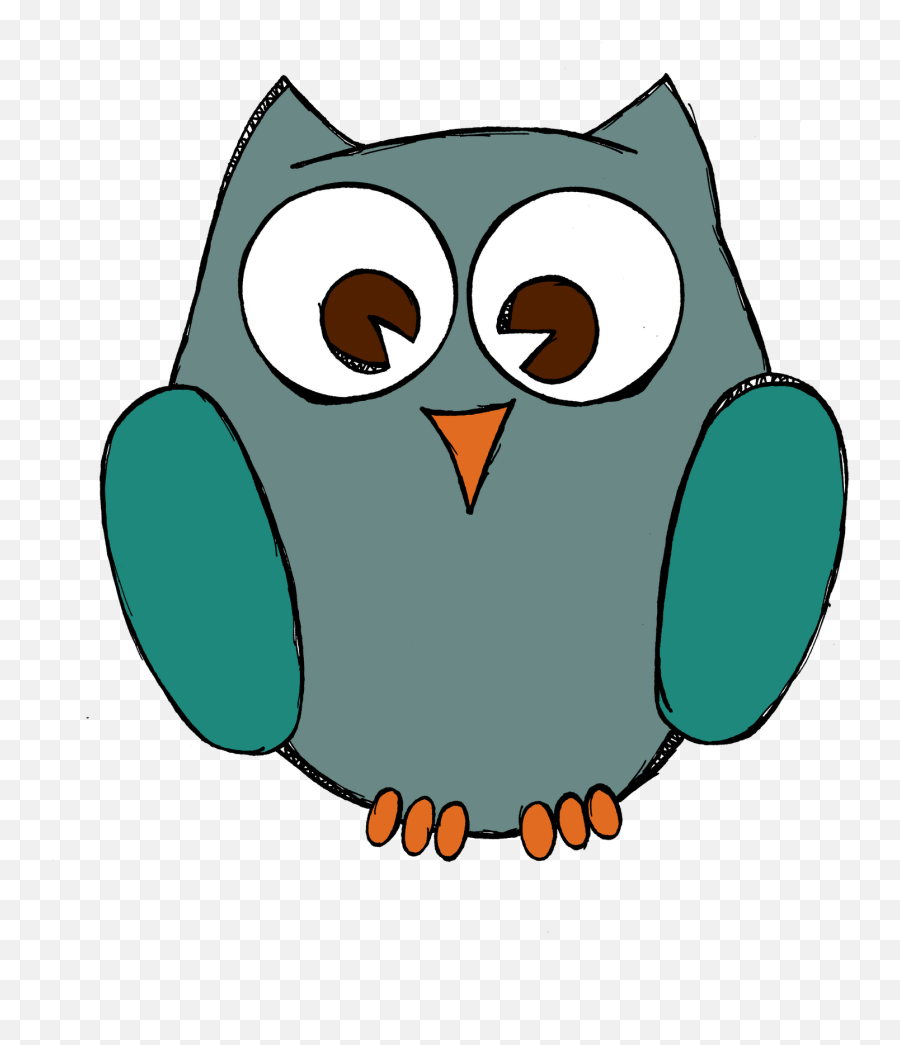 Owls Clipart Cartoon Owls Cartoon Transparent Free For - Clip Art Owl Emoji,Owls Clipart
