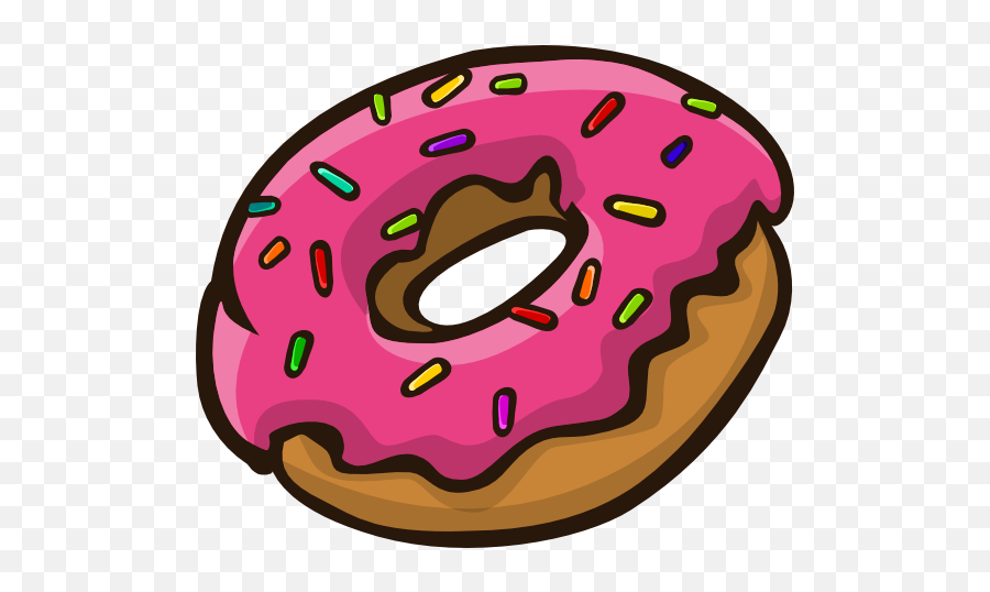 Free Donut Clipart Transparent - Donut Clipart Emoji,Donut Clipart