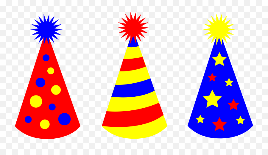 Party Hats Cliparts Download Clip Art - Birthday Hat Clip Art Emoji,Hat Clipart