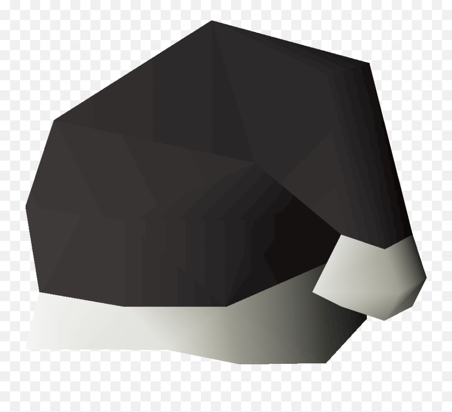 Black Santa Hat - Osrs Christmas Hat Emoji,Black Hat Png