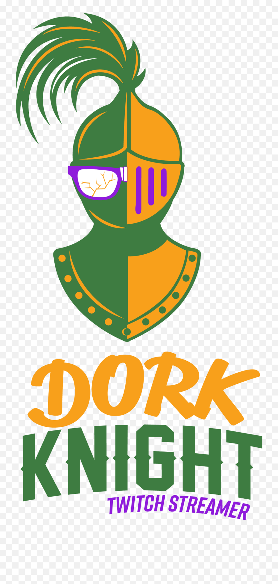 Dork Knight Twitch Streamer Portfolio - Language Emoji,Twitch Streamer Logos