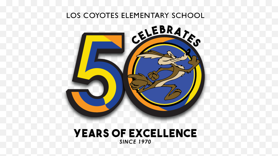 50th Anniversary Celebration U2013 Our School U2013 Los Coyotes - Language Emoji,Coyotes Logo