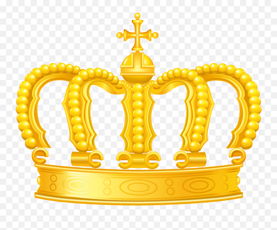 Gold Crown Clip Art - Corona Rey Dorada Png Emoji,Gold Crown Logo