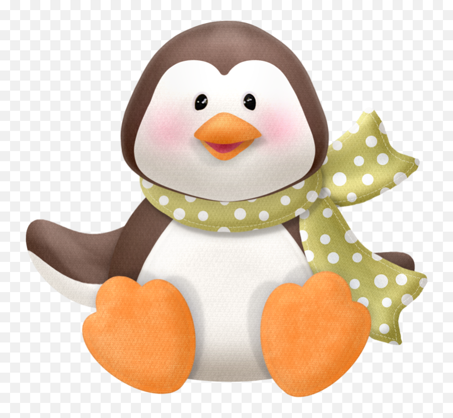 Christmas Graphics Handmade - Pinguino Navideño En Regalo Emoji,Clipart Penquin
