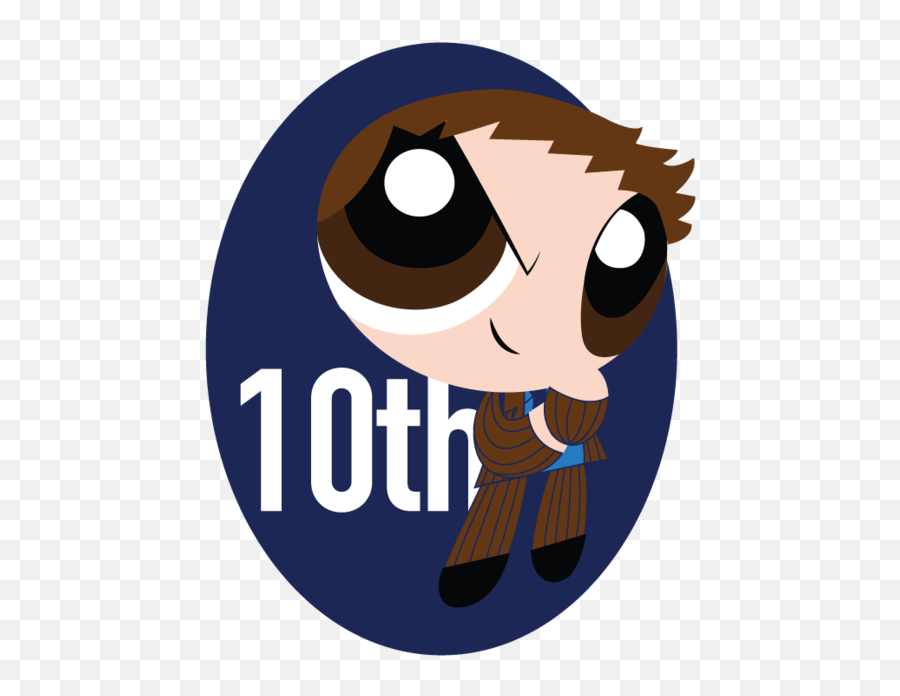Counting Down The Days Till The 50th - Tenth Doctor Clipart Fictional Character Emoji,Tardis Clipart
