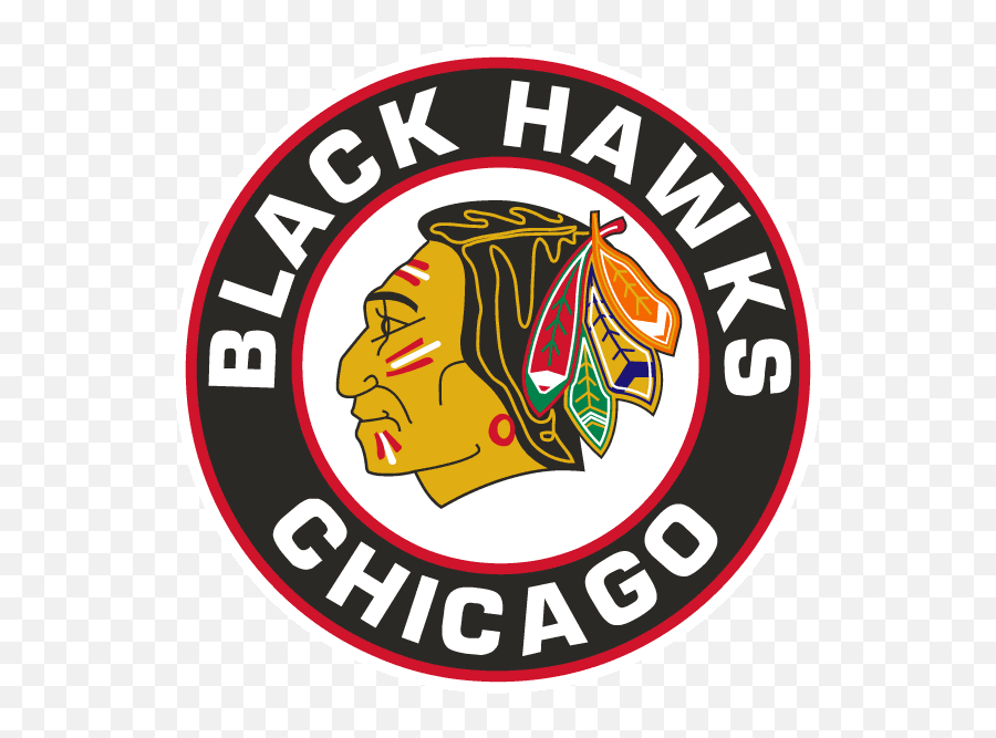The History Of The Chicago Blackhawks Logo - Logo Chicago Hockey Team Emoji,Blackhawks Logo