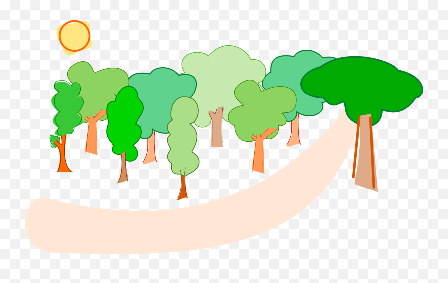 Forest Clip Art - Forest Clipart Emoji,Forest Clipart