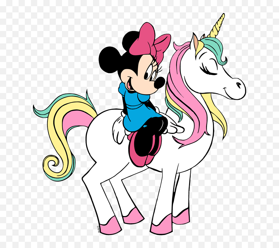 Minnie Mouse Clip Art Disney Clip Art Galore - Minnie Unicornio Png Emoji,Unicorn Face Clipart
