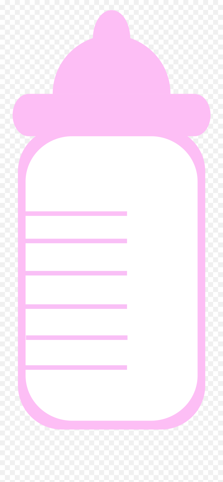 Pink Baby Bottle Clip Art - Lid Emoji,Baby Bottle Clipart