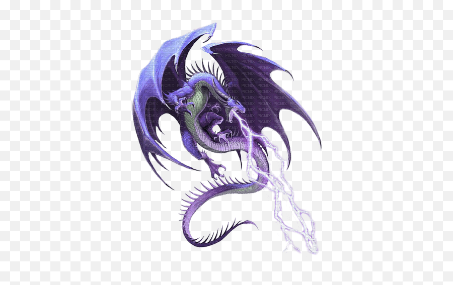 Purple Dragon Lightning Purple Dragon Fantasy - Pathfinder Kazavon Emoji,Purple Lightning Png