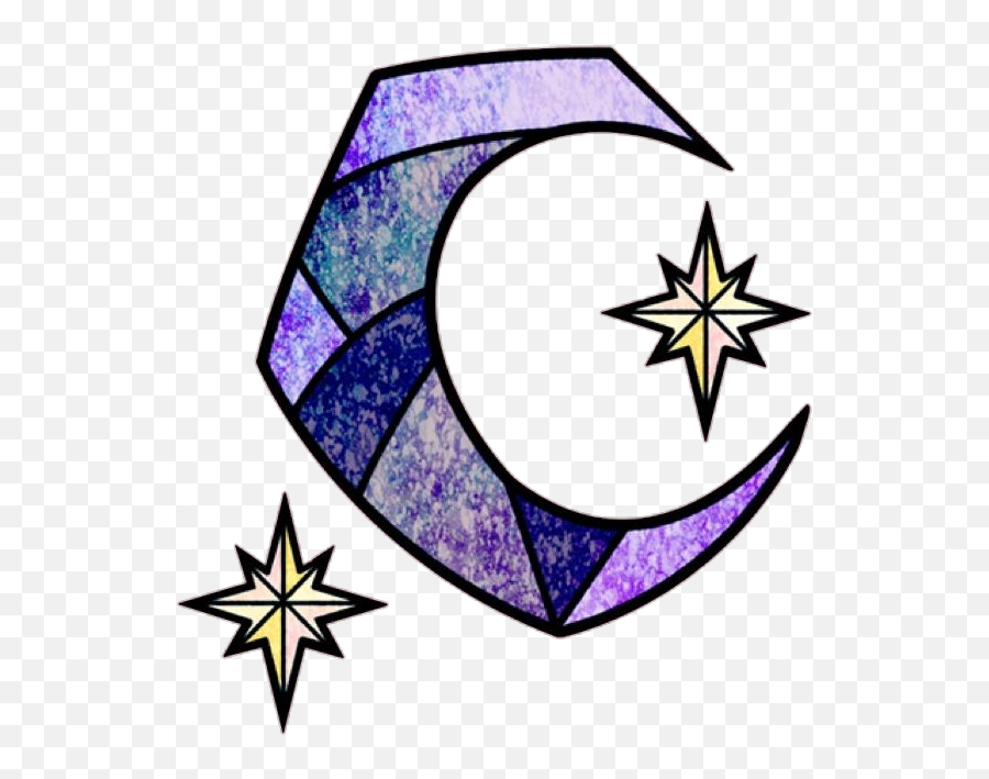 Moon Stars Clipart Sticker By Savannah Hyde - Moon Clipart Emoji,Moon And Stars Clipart