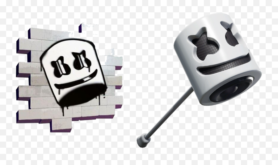 Fortnite Fans Set For Disappointment - Fortnite Marshmello Pickaxe Png Emoji,Marshmello Logo