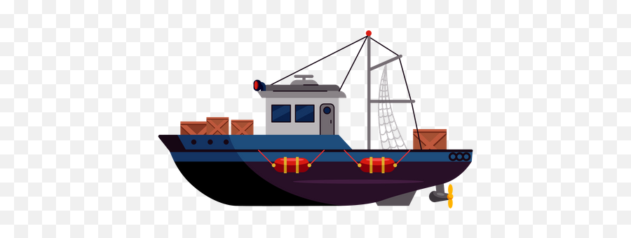 Best Premium Fishing Boat Illustration Download In Png Emoji,Boats Png