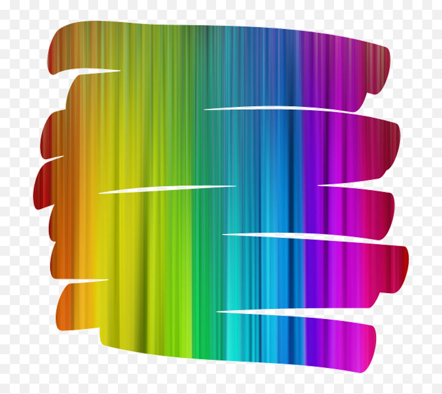 Free Photo Rainbow Paint Stripes Lines Colorful Brush Stroke Emoji,Blue Paint Stroke Png