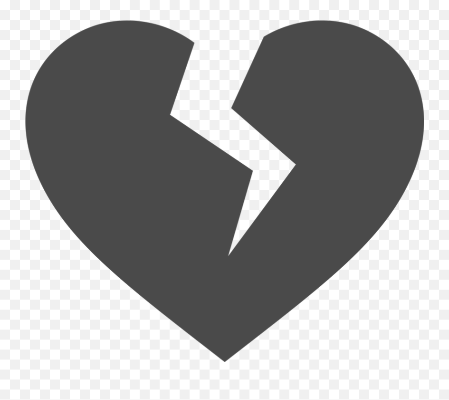 Harbingers Of The Broken Heart - Lightning Bolt Broken Heart Black Broken Heart Clipart Emoji,Broken Heart Clipart