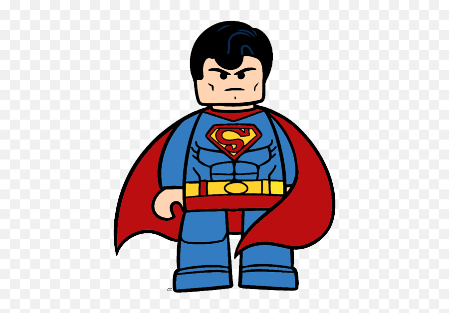 Library Of Superman Lego Freeuse - Lego Superman Clip Art Emoji,Superman Clipart