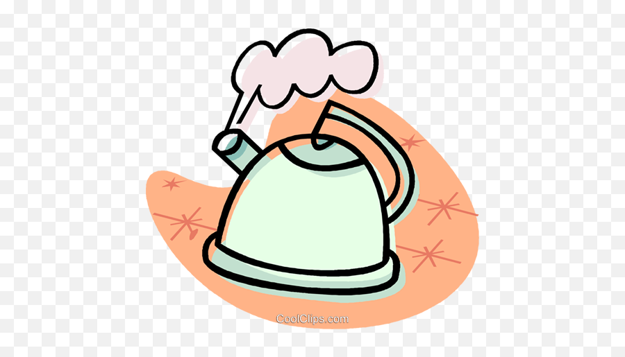 Kettle Steam Clipart - Boiling Teapot Png Emoji,Steam Clipart