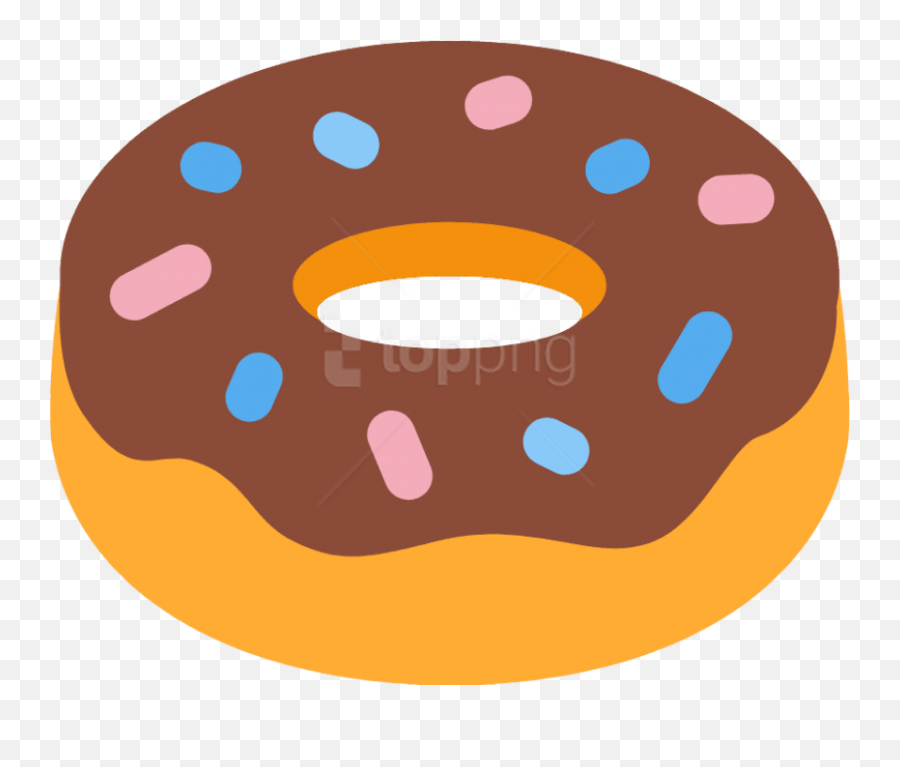 Donut - Donut Clipart Png Emoji,Donut Clipart