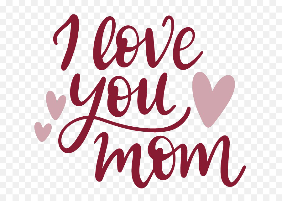 I Love You Mom Png Image - Girly Emoji,Mom Png