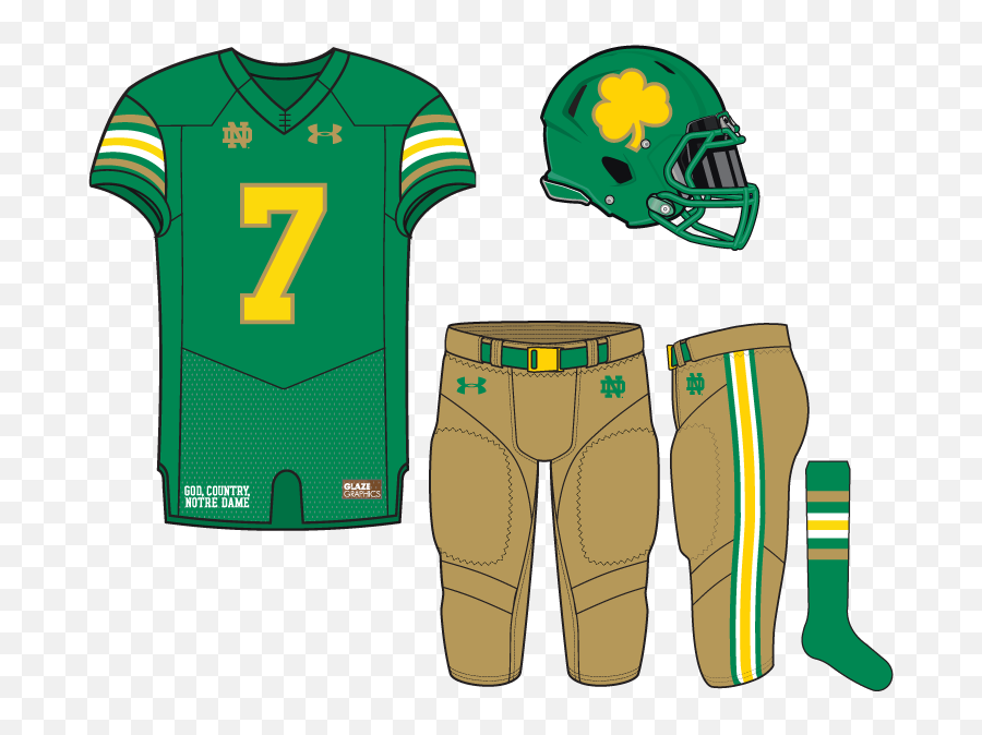 Football Uniforms Sports Uniforms - Notre Dame Football Uniforms Redesigned Emoji,Notre Dame Football Logo