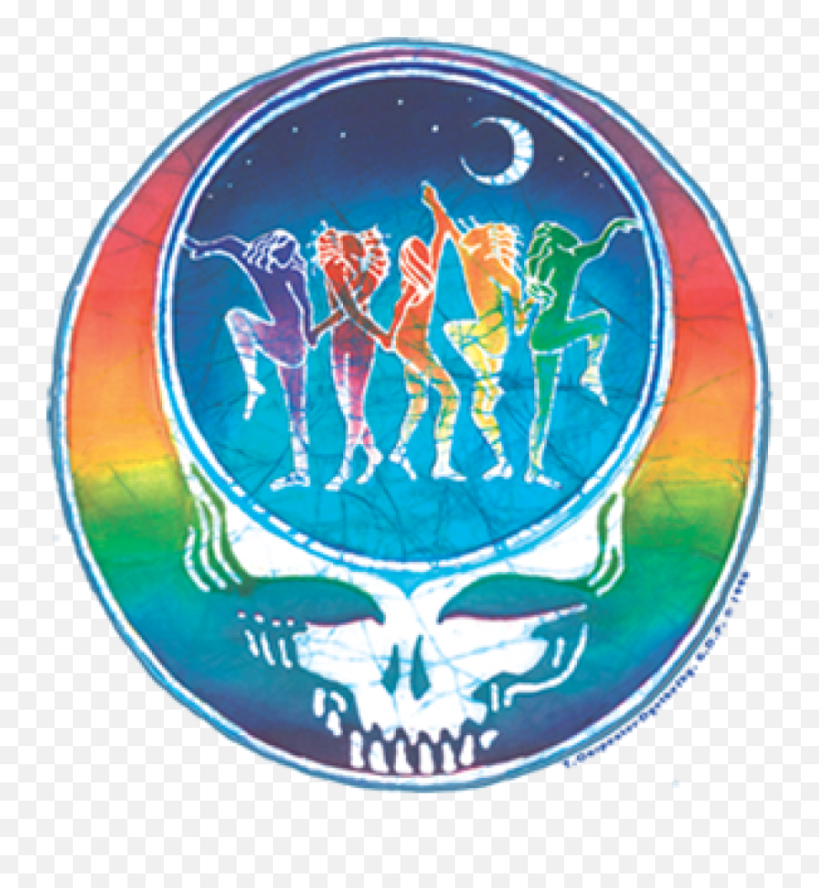 Grateful Dead Stickers U2013 Trippystore - Art Emoji,Grateful Dead Logo