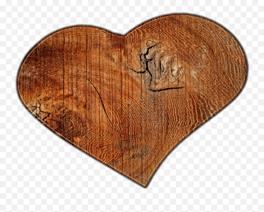 Free - Wood Heart Clip Art Transparent Background Emoji,Grain Texture Png