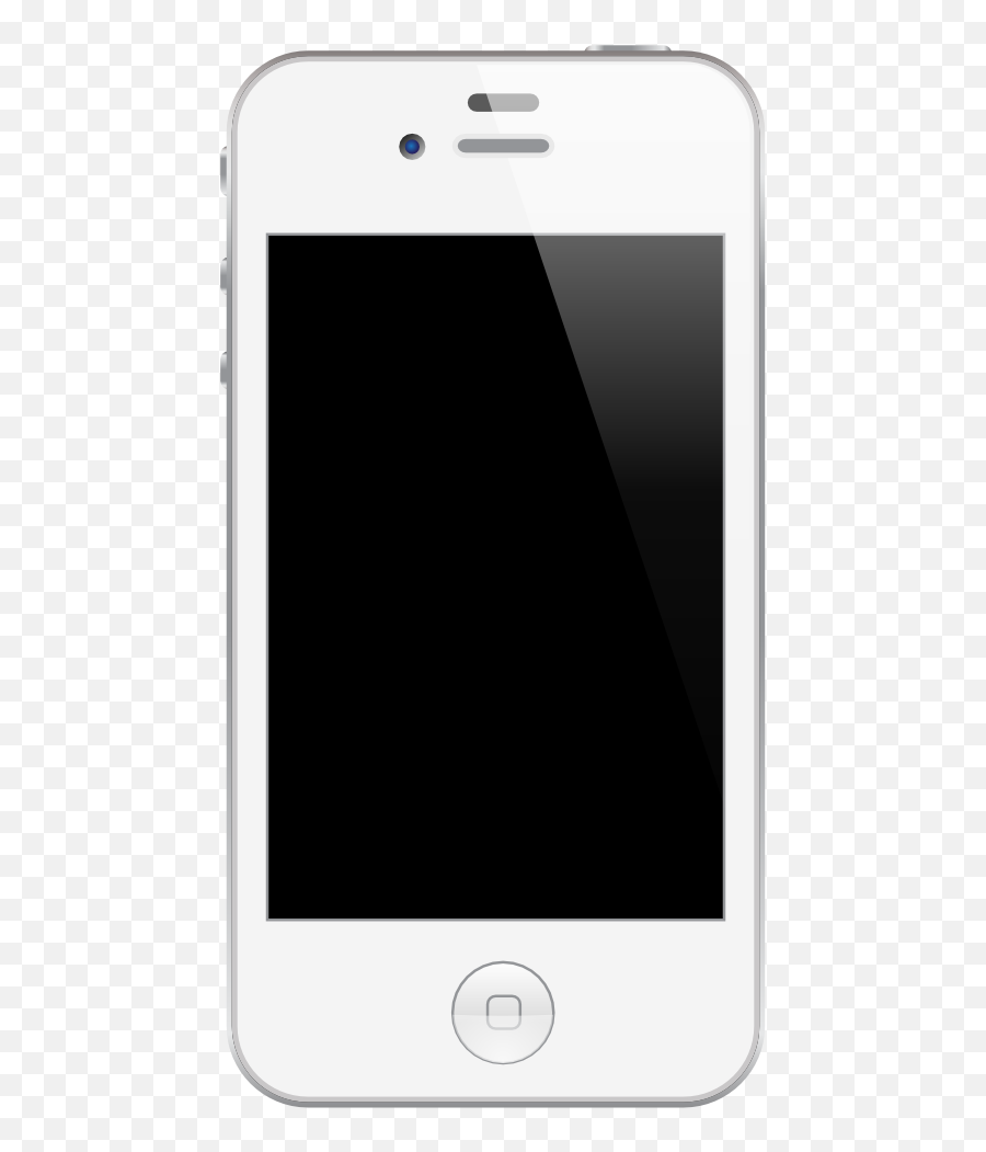 Free White Cell Phone Png Download Free White Cell Phone - Apple Iphone Colouring Pages Emoji,Cellphone Clipart
