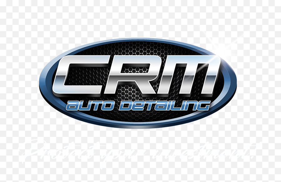 Download Hd Crm Auto Detailing Logo Crm - Grille Emoji,Detailing Logo