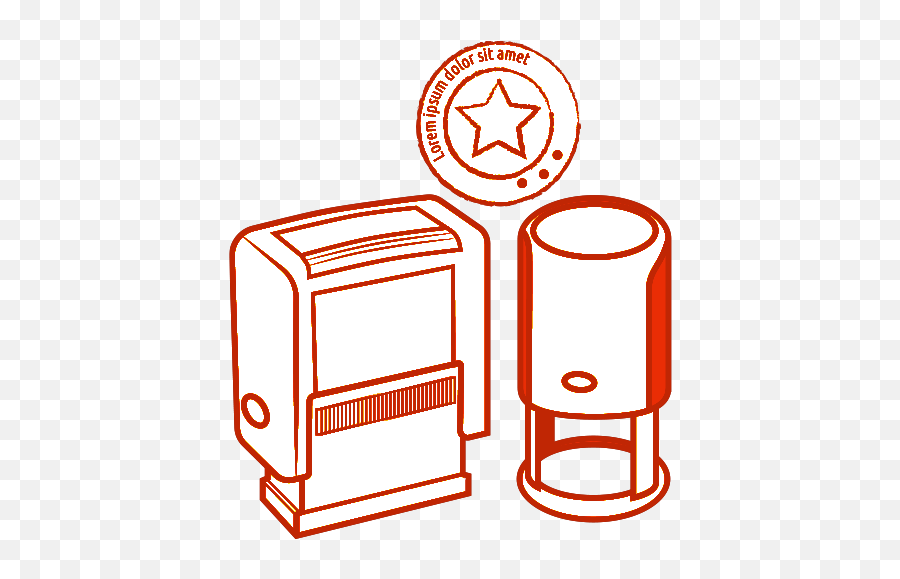 Stamps Ink - Clipart Rubber Stamp Png Emoji,Custom Logo Rubber Stamps