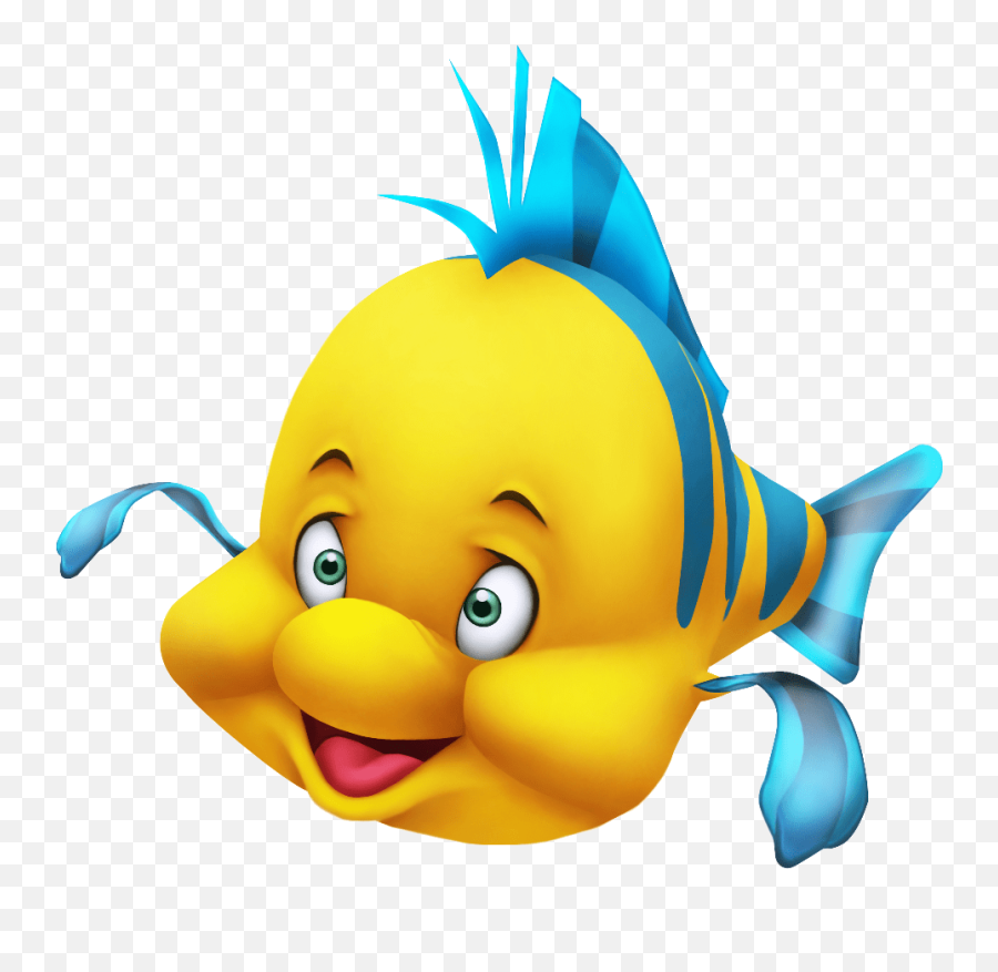 The Fish Animated Png - Kingdom Hearts Flounder Emoji,Animated Png