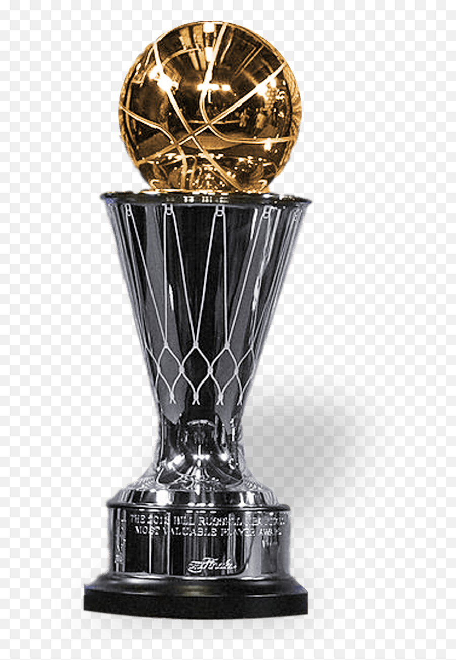 Basketball Mvp Trophy - Bill Russell Trophy Png Emoji,Lombardi Trophy Png
