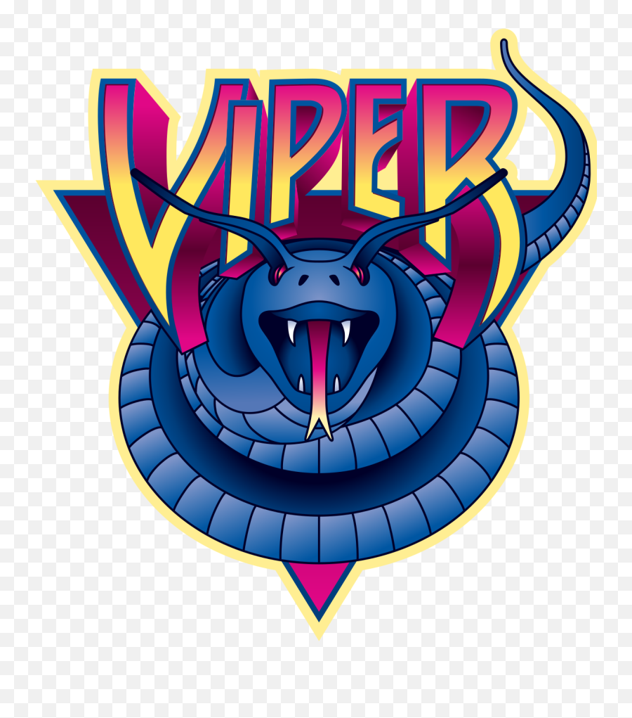 Viper Six Flags Great America - Wikipedia Six Flags Magic Mountain Viper Logo Emoji,Astroworld Logo