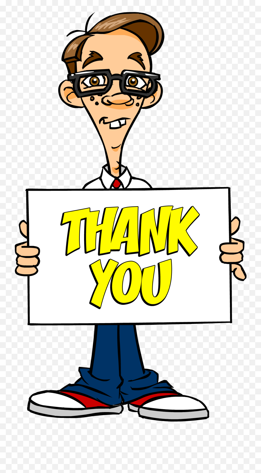 Thank You Thanks Thank Thankyou Png Images Snipstock - Cartoon Characters With Glasses Emoji,Thanks Clipart