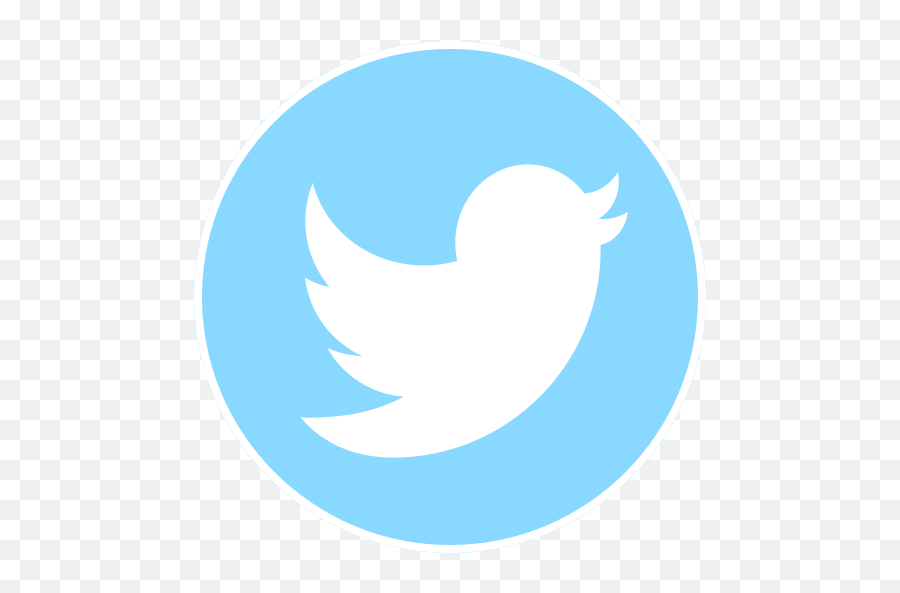 Twitter Logo Free Icon Of Social Circles Emoji,Circle Twitter Png