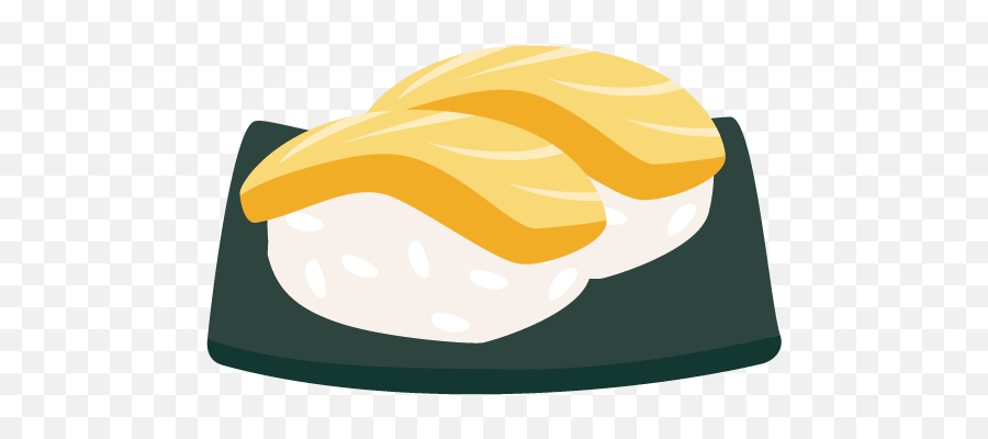 Cartoon Sushi Transparent Clipart - Sushi Clipart Png Transparent Background Emoji,Sushi Clipart