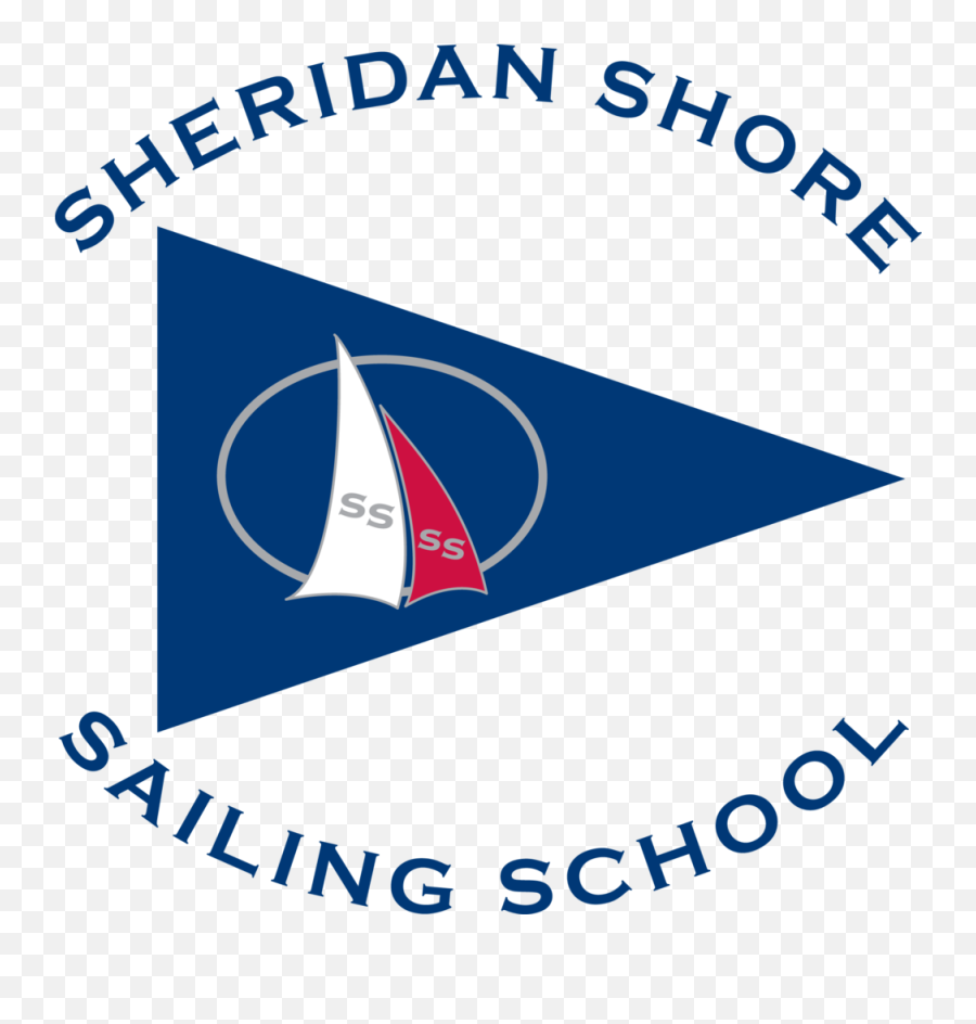 Sheridan Shore Sailing School Emoji,Sailboat Logo