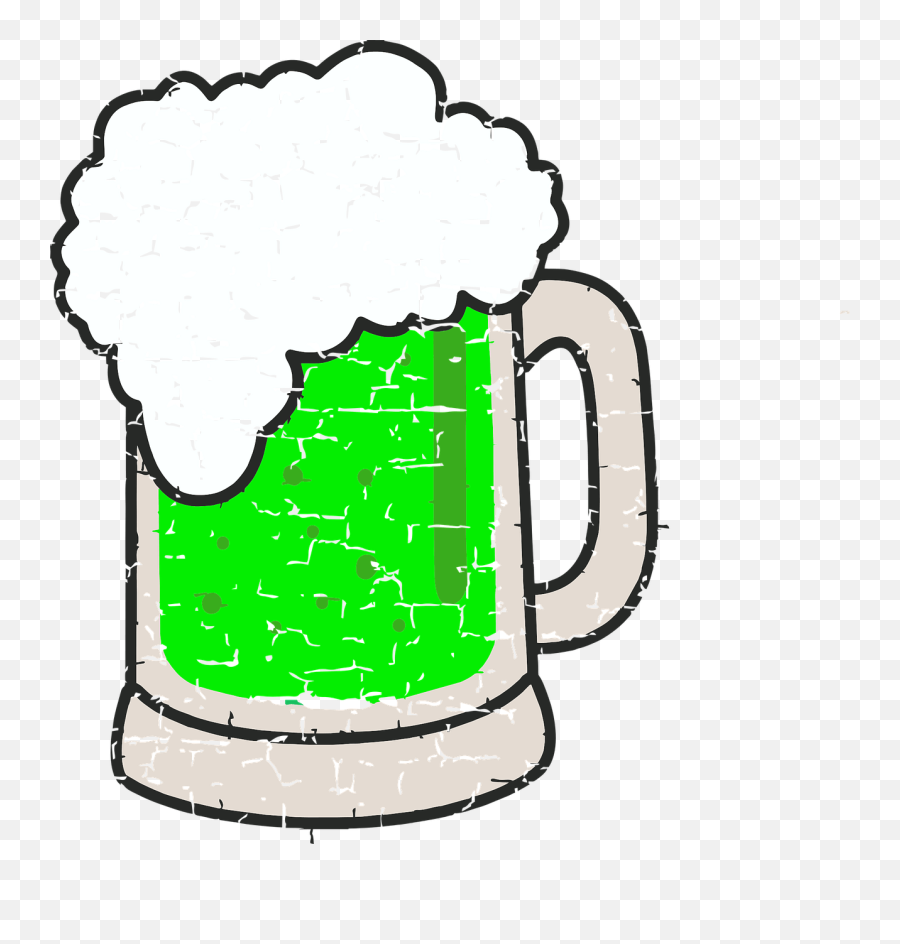 Green Beer Irish St Patricku0027s - Free Vector Graphic On Pixabay Emoji,Beer Stein Clipart