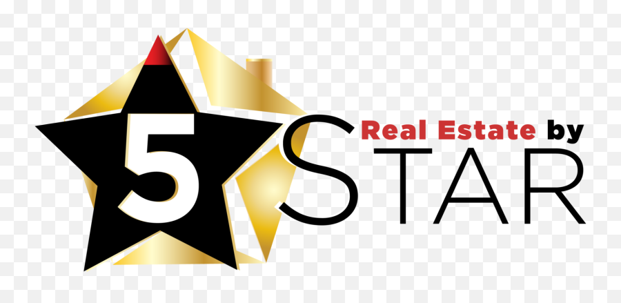 Real Estate By 5 Star Emoji,5 Star Logo