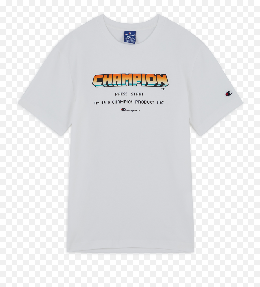 Champion Tee Shirt Logo Gaming White Courircom Emoji,T Shirt With Logo