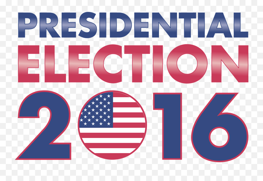 Presidential 2016 American Flag Png Picpng - President Election 2016 Logo Emoji,Us Flag Png
