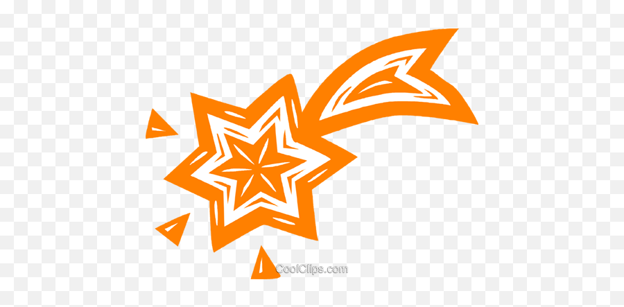 Shooting Stars Royalty Free Vector Clip Art Illustration Emoji,Falling Stars Clipart