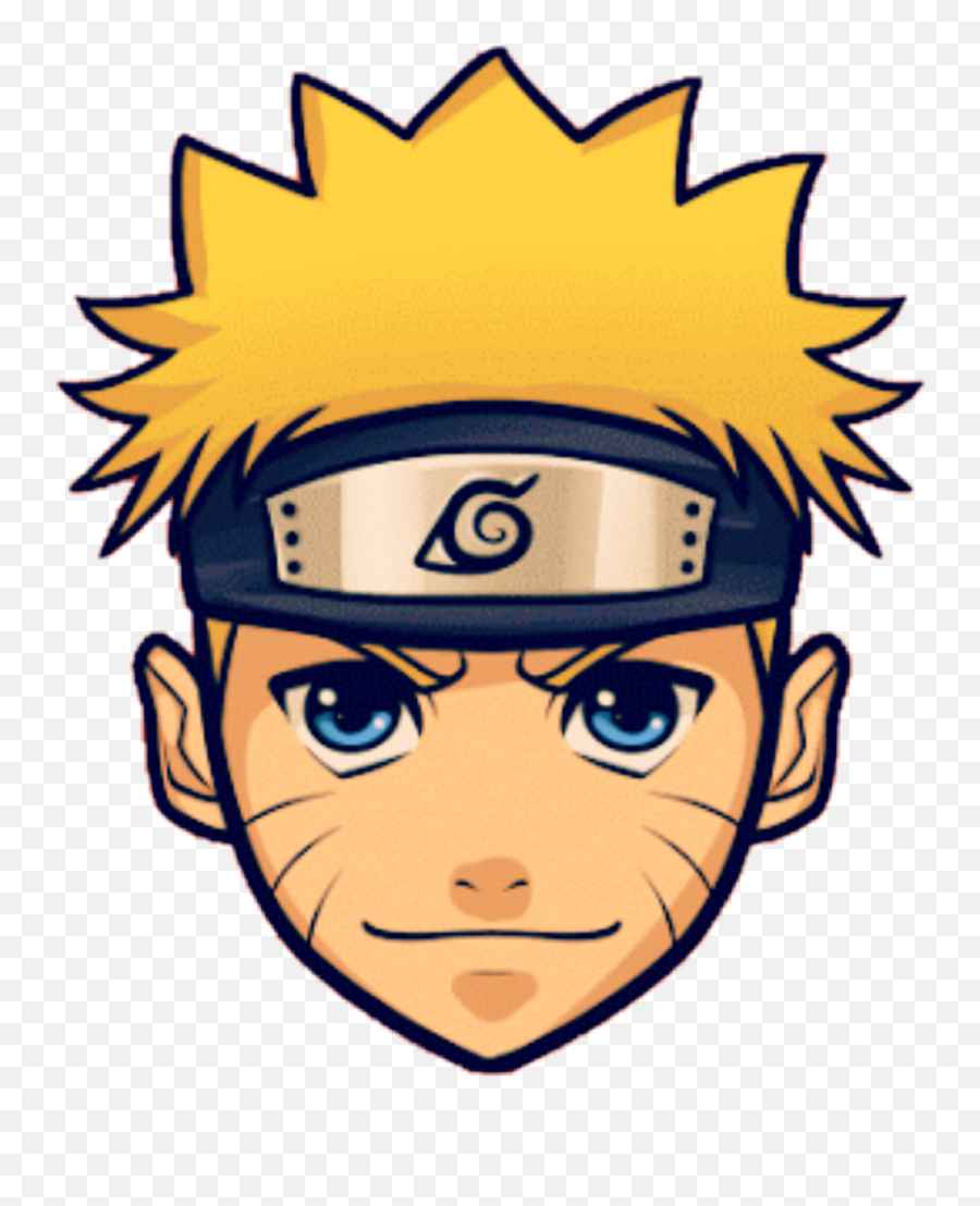 Naruto Face Png - Anime Boy Drawing Easy Transparent Naruto Face Png Emoji,Transparent Face