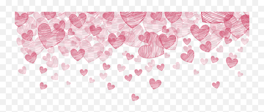 6cwk179 Pink Heart Background Wallpaper 2000x771 Px - Hearts Background Emoji,Pink Heart Png