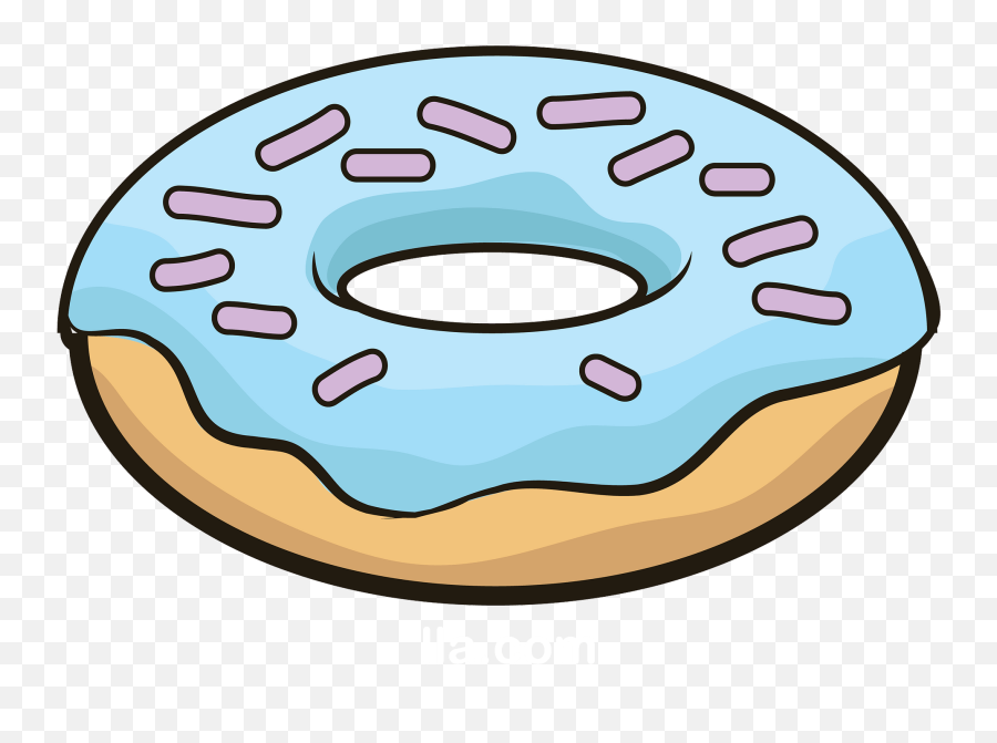 Donut Clipart - Donut Clip Art Emoji,Donut Clipart
