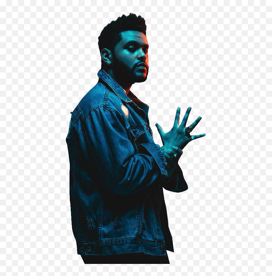 The Weeknd Hairstyle Png Free Download - Weeknd Transparent Background Emoji,The Weeknd Logo