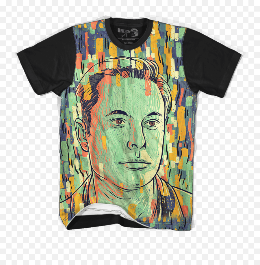 Elon Musk Inspire American Af - Aaf Nation Özgürlük Heykeli Tiört Emoji,Elon Musk Transparent