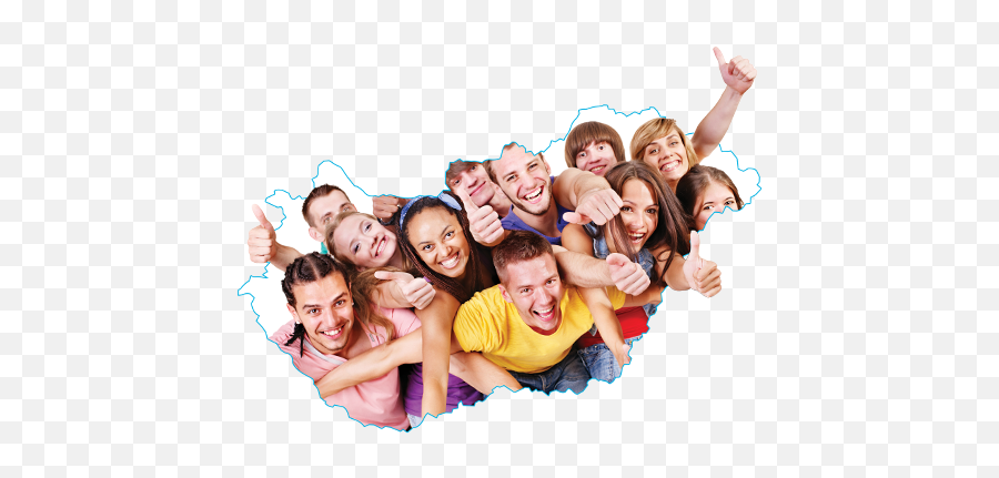 Young People Group Png File Png Mart - Group Of Young People Png Emoji,Group Of People Png
