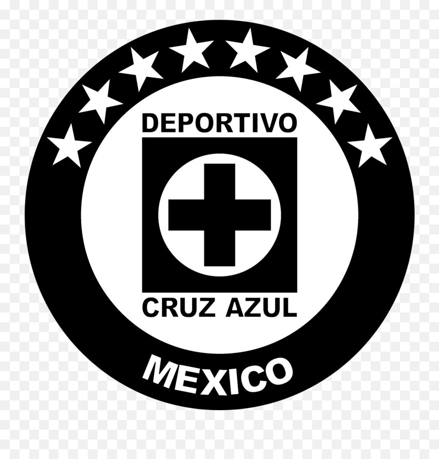Cruz Azul Logo Black And White - Cruz Azul Logo Black And White Emoji,Cruz Azul Logo