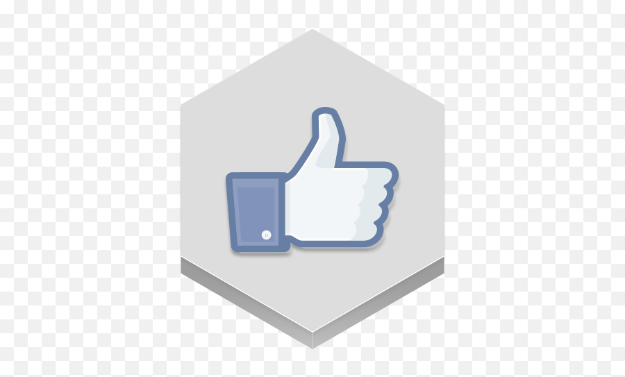 Facebook Like Icon - Hex Icons Pack Softiconscom Facebook Emoji,Facebook Icons Png