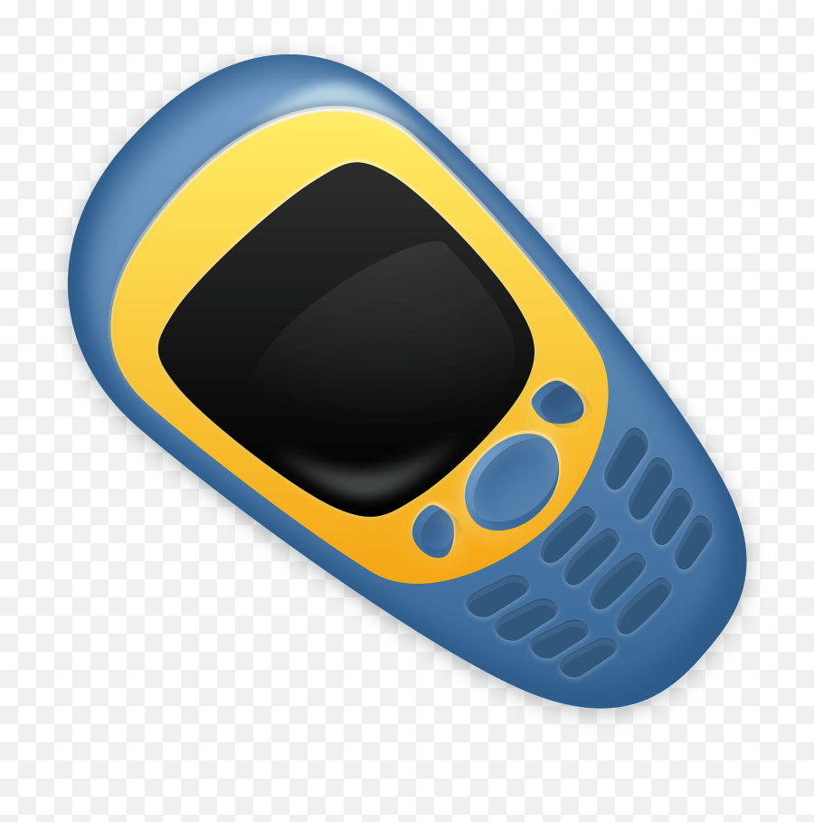 Retro Cellphone Clipart - Old Nokia Phone Illustration Emoji,Cell Phone Clipart